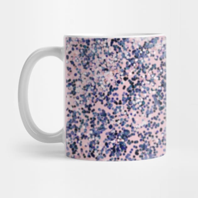 Blue and Pink Dot Pattern by thesnowwhyte